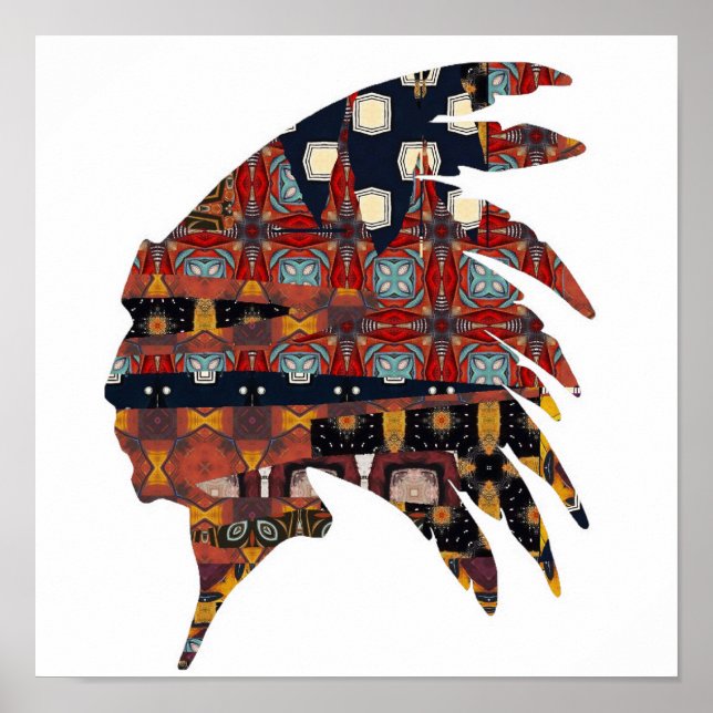 Native American Chief Poster (Front)