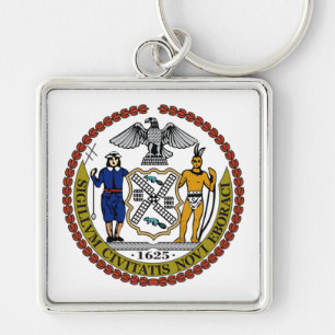 Native American Coat of Arms Key Ring