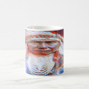 Native American  Crazy Horse Coffee Mug