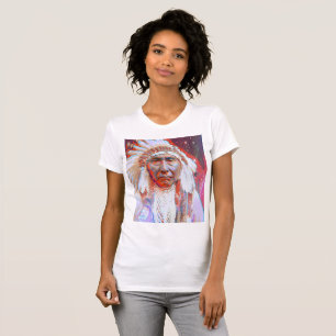 Native American  Crazy Horse T-Shirt