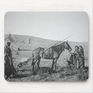 Native American Cree people of Western Canada, c.1 Mouse Mat