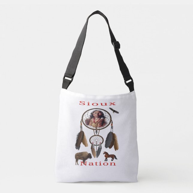 Native American Crossbody Bag (Front)