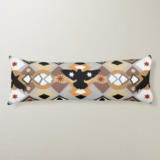 Native American Crow Body Cushion
