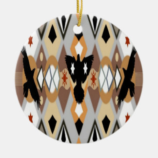 Native American Crow Ornament