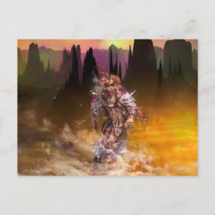 Native American Dancer ROLLING THUNDER Postcard