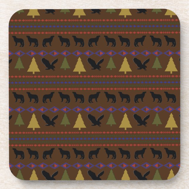 Native American Designs Coaster (Front)