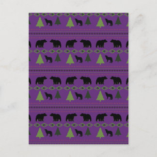 Native American Designs Postcard