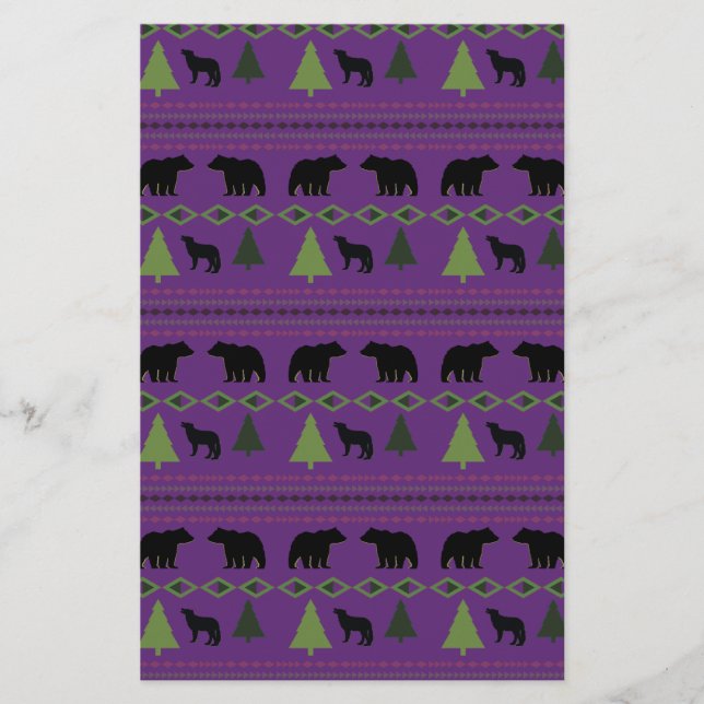 Native American Designs Stationery (Front)
