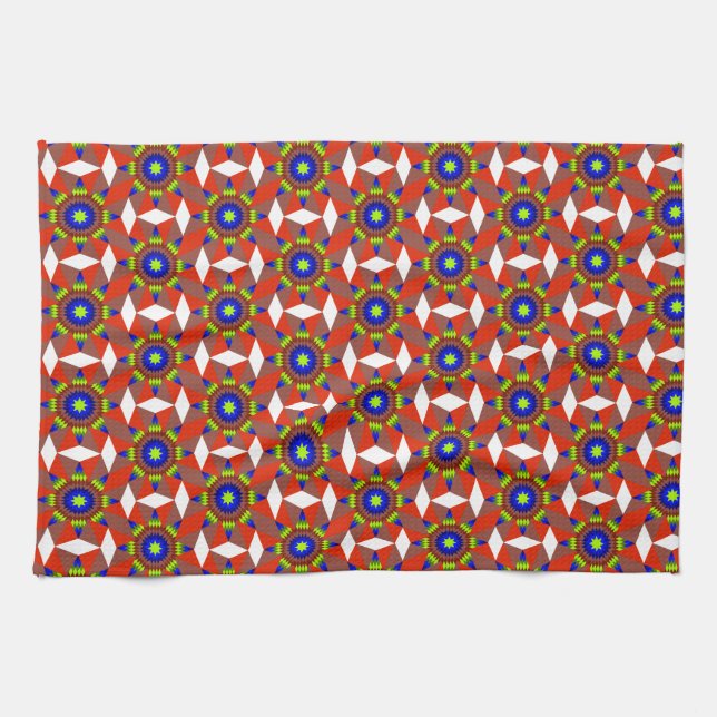 Native American Designs Tea Towel (Horizontal)