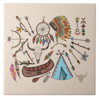 Native American Designs Tile