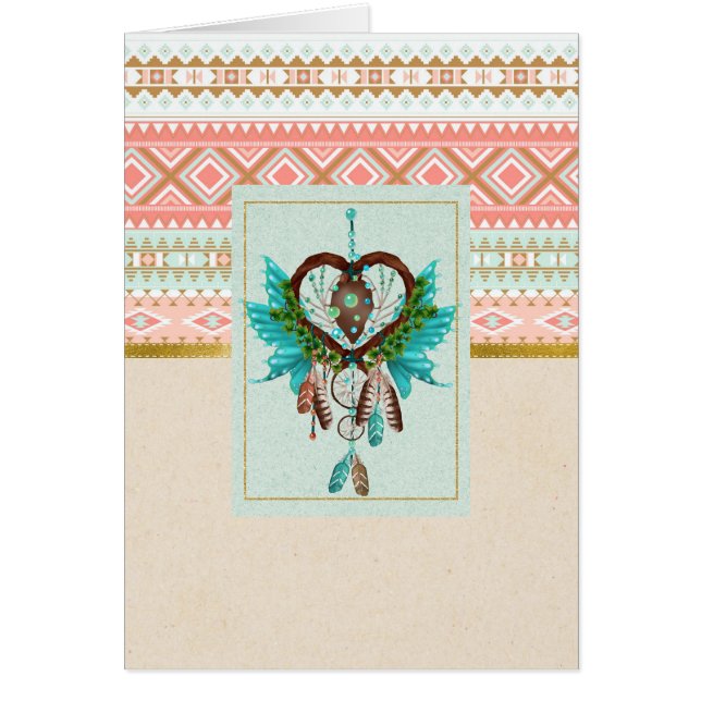 Native American Dreamcatcher All Occasion Card (Front)
