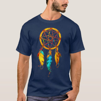 Native American Dreamcatcher Feather T-Shirt