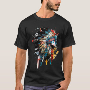 Native American Dreamcatcher Indian Design 22 T-Shirt