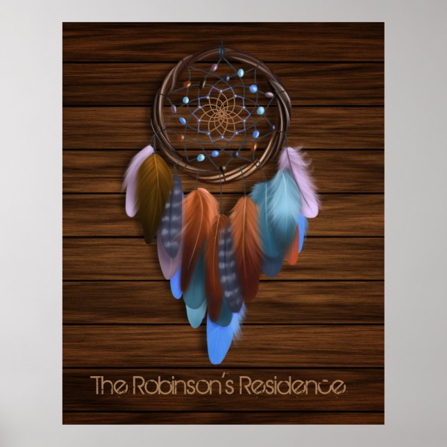 Native American Dreamcatcher Poster (Front)