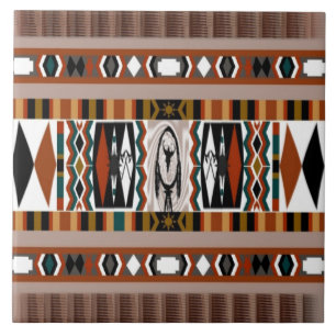 Native American Dreamcatcher Tile