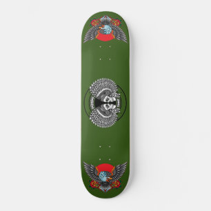 Native American Eagle & Chief Skateboard