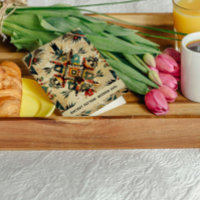 Native American Ethnic Art Tribe Pattern Card