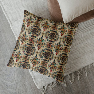 Native American Ethnic Art Tribe Pattern Vintage Cushion