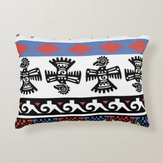 Native American Ethnic Illustration Decorative Cushion