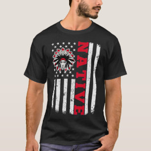 Native American Flag for Native Americans (2) T-Shirt