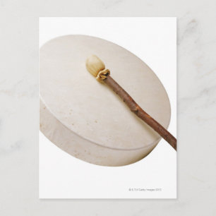 Native American Frame Drum Postcard