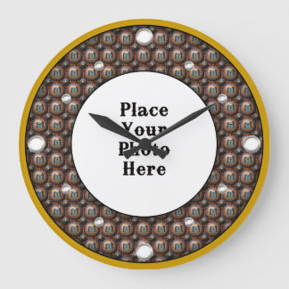 Native American Frame Your Photo Wall Clock