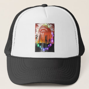 Native American Ghost Dance Trucker Hat