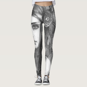 Native American Goddess Leggings