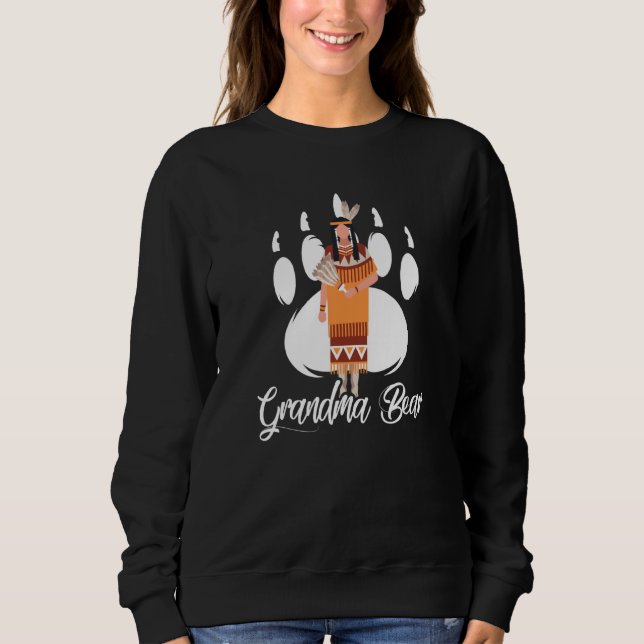 Native American Grandma Sweatshirt (Front)