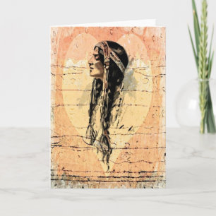 Native American Greeting Card