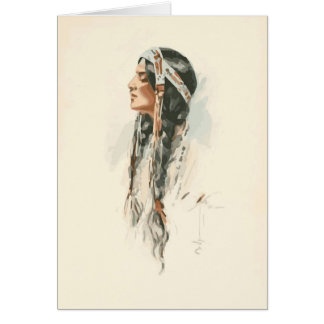 Native American Greeting Card