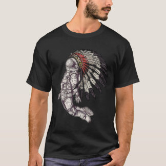 Native American Heritage Astronaut  T-Shirt