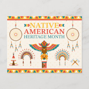 Native American Heritage Month 2024 Postcard