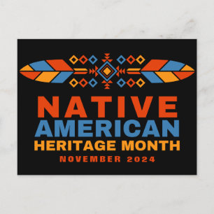 Native American Heritage Month 2024 Postcard