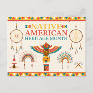 Native American Heritage Month 2025 Postcard