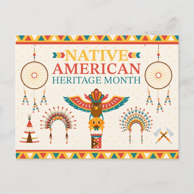 Native American Heritage Month 2025 Postcard (Front)