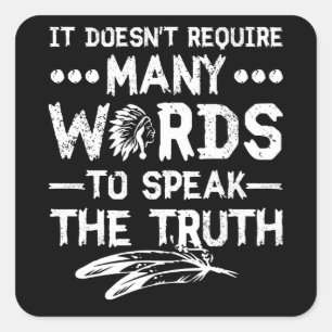 Native American Heritage Month Square Sticker