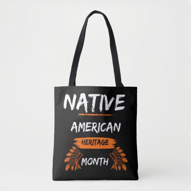 Native American heritage month tote bag (Front)