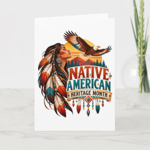 Native American Heritage Month Tribute Card