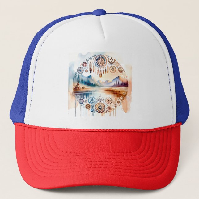 Native American Heritage Month Trucker Hat (Front)