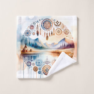 Native American Heritage Month Wash Cloth