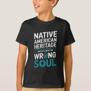 Native American Heritage Suicide Prevention Awaren T-Shirt