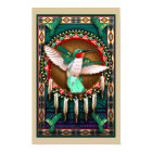 Native American Hummingbird Poster art