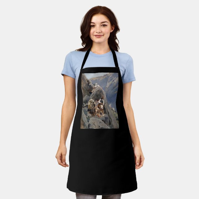 Native American Icons: Apache Warriors, US Cavalry Apron (Worn)