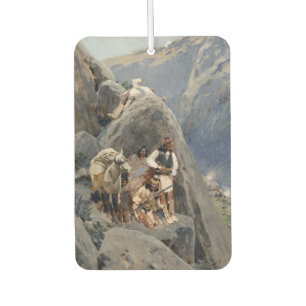 Native American Icons: Apache Warriors, US Cavalry Car Air Freshener