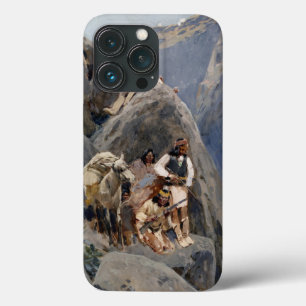 Native American Icons: Apache Warriors, US Cavalry iPhone 13 Pro Case