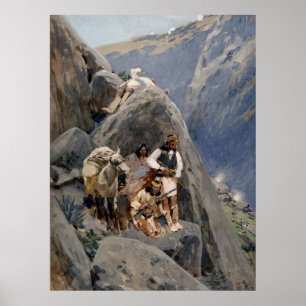 Native American Icons: Apache Warriors, US Cavalry Poster