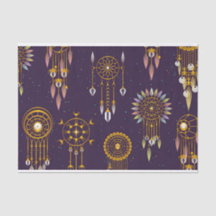 Native American Indian Dreamcatchers Tissue Paper