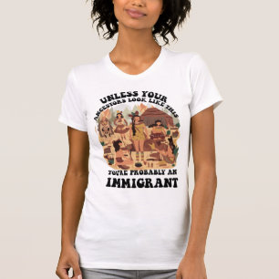 Native American Indian Headdress Chief Camp T-Shirt