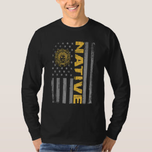 Native American Indian Headdress History And Cultu T-Shirt